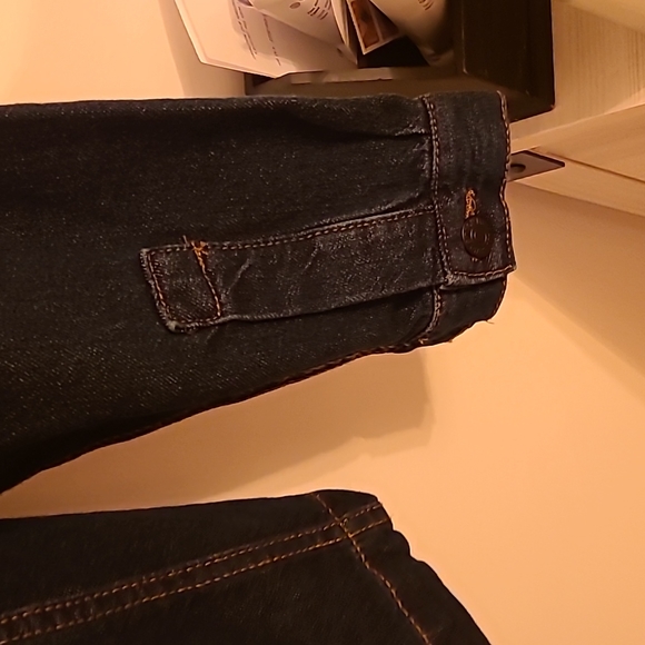 Buffalo David Bitton Dark Wash Denim Button Up Shacket NWT - Picture 4 of 4